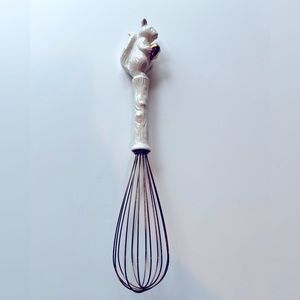 ✨Anthropologie✨Ceramic Whisk-Squirrel